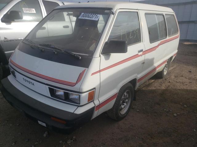 JT4YR27V4E0007708 - 1984 TOYOTA VAN WAGON TWO TONE photo 2