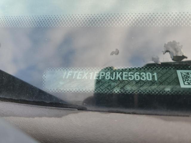 1FTEX1EP8JKE56301 - 2018 FORD F150 SUPER PURPLE photo 10
