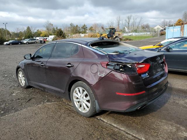 5XXGN4A74EG292423 - 2014 KIA OPTIMA EX MAROON photo 3