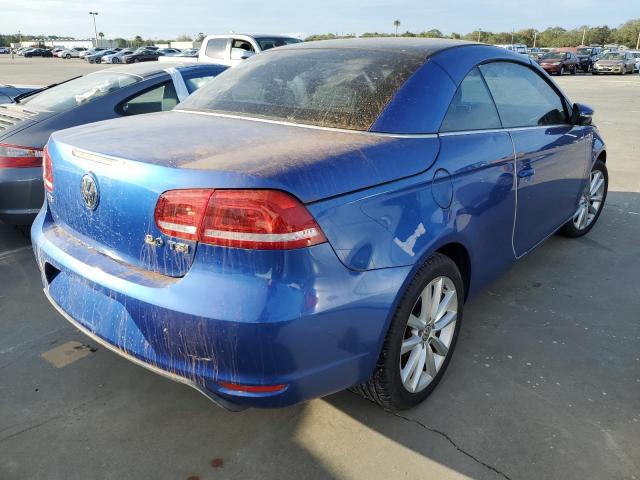 WVWBW7AH1CV010063 - 2012 VOLKSWAGEN EOS KOMFOR ლურჯი ფოტო 3