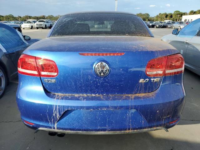 WVWBW7AH1CV010063 - 2012 VOLKSWAGEN EOS KOMFOR BLUE photo 6