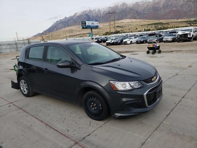 1G1JG6SBXL4121173 - 2020 CHEVROLET SONIC GRAY photo 1