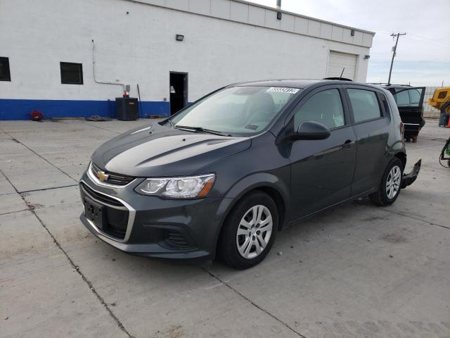 1G1JG6SBXL4121173 - 2020 CHEVROLET SONIC GRAY photo 2