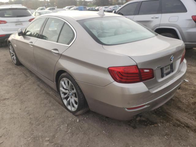 WBA5B3C5XED532426 - 2014 BMW 535 XI BEIGE photo 3