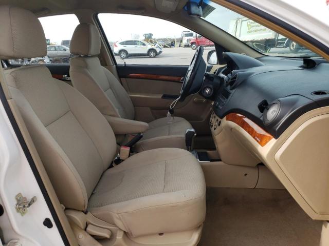 KL1TD5DE5AB109636 - 2010 CHEVROLET AVEO LS 白色 照片 5