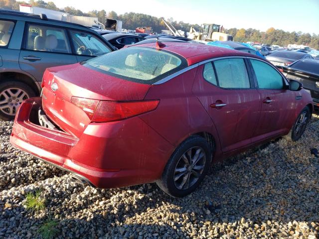 5XXGM4A78DG161027 - 2013 KIA OPTIMA RED photo 4