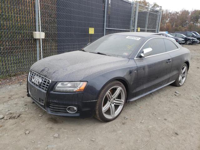 WAUVVAFR6AA060103 - 2010 AUDI S5 PRESTIG BLUE photo 2