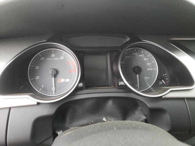 WAUVVAFR6AA060103 - 2010 AUDI S5 PRESTIG BLUE photo 8