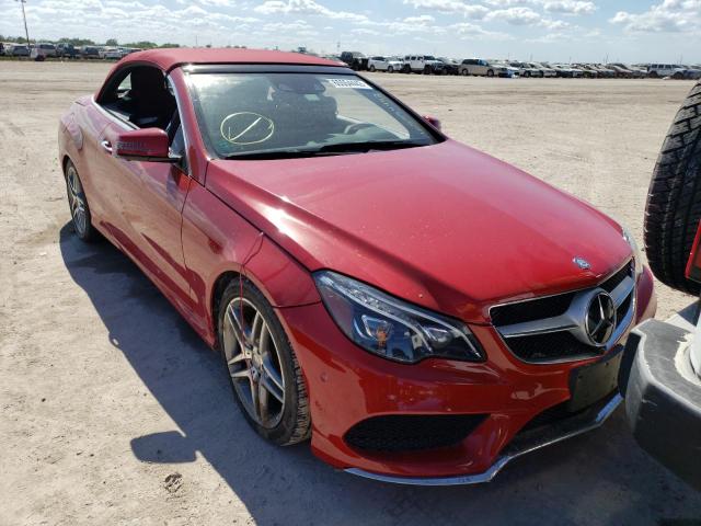 WDDKK6FF1GF341695 - 2016 MERCEDES-BENZ E 400 RED photo 1