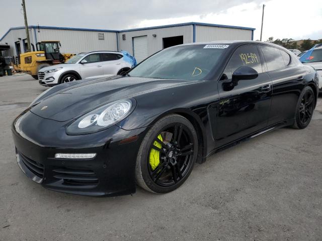 WP0AD2A78EL044575 - 2014 PORSCHE PANAMERA BLACK photo 2