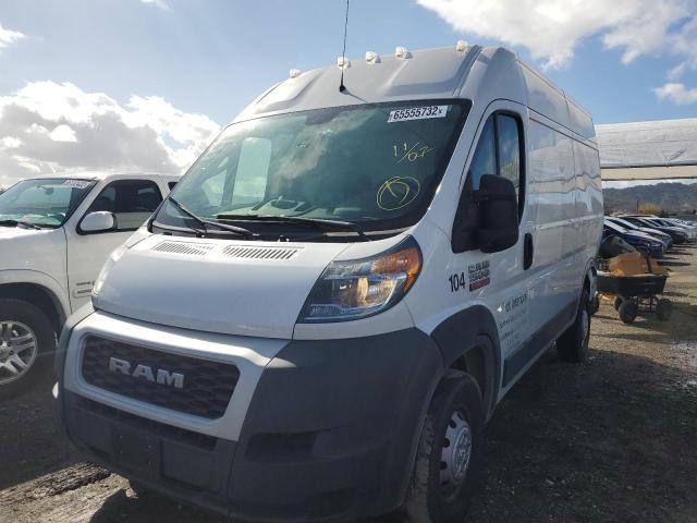 3C6TRVBG8LE121534 - 2020 RAM PROMASTER WHITE photo 2