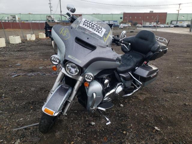 1HD1KEL11EB652166 - 2014 HARLEY-DAVIDSON FLHTK ELEC 灰色 照片 2