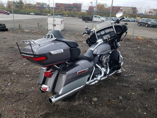 1HD1KEL11EB652166 - 2014 HARLEY-DAVIDSON FLHTK ELEC 灰色 照片 4