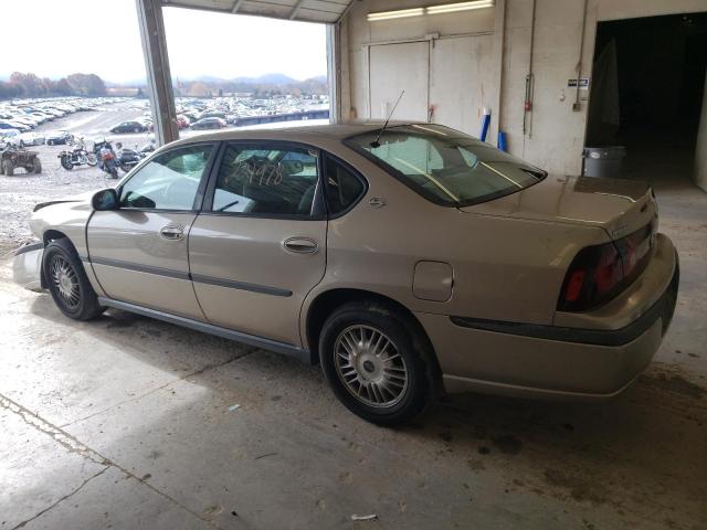 2G1WF55K919374266 - 2001 CHEVROLET IMPALA BEIGE photo 3