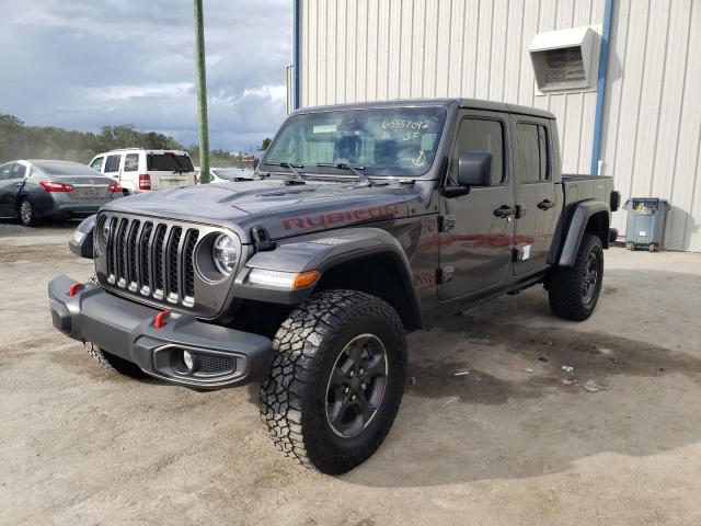 1C6JJTBM2ML599028 - 2021 JEEP GLADIATOR GRAY photo 2