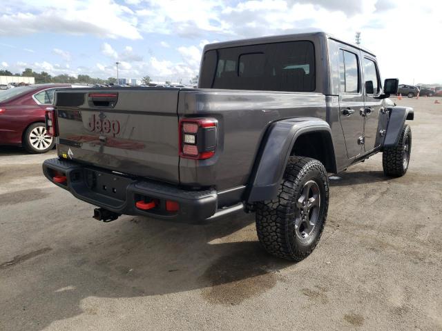 1C6JJTBM2ML599028 - 2021 JEEP GLADIATOR GRAY photo 4