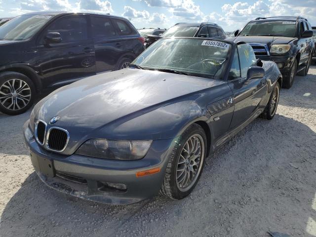 WBACN53401LJ56076 - 2001 BMW Z3 3.0 GRAY photo 2