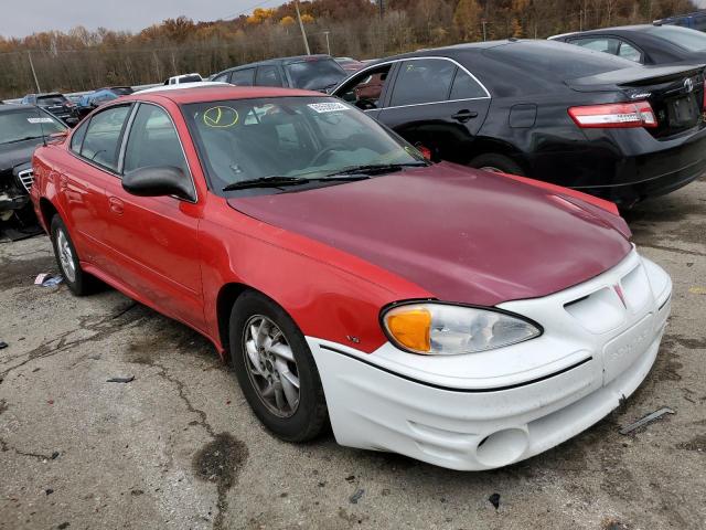 1G2NF52E33C142702 - 2003 PONTIAC GRAND AM S RED photo 1