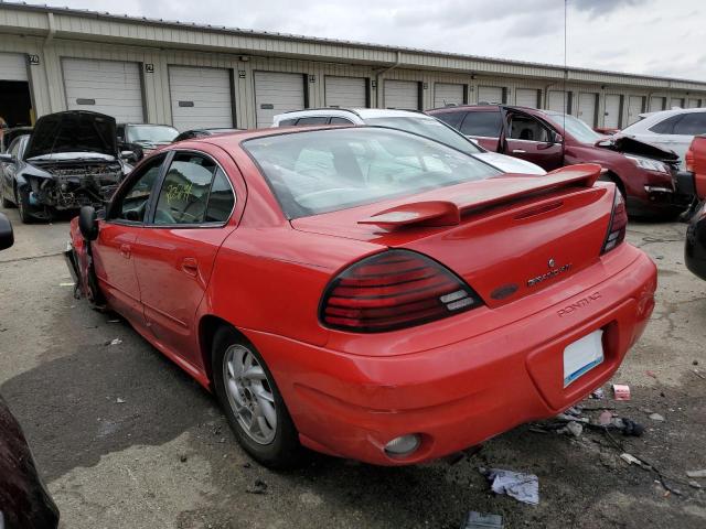 1G2NF52E33C142702 - 2003 PONTIAC GRAND AM S RED photo 3