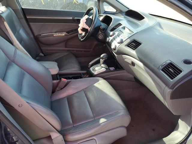 1HGFA16919L012142 - 2009 HONDA CIVIC EXL Mavi foto 5