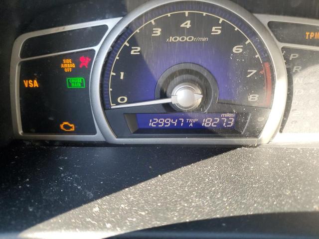 1HGFA16919L012142 - 2009 HONDA CIVIC EXL Mavi foto 8