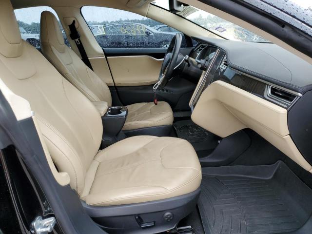 5YJSA1CG8DFP15605 - 2013 TESLA MODEL S Սև լուսանկար 5