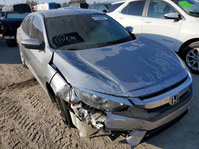 19XFC2F58HE226791 - 2017 HONDA CIVIC LX SILVER photo 1