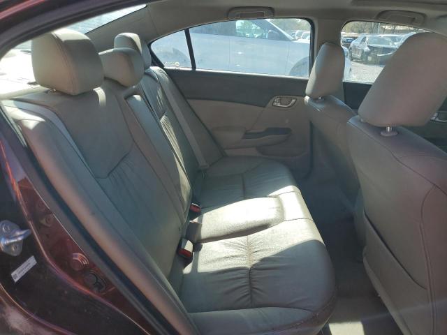 19XFB2F91CE040766 - 2012 HONDA CIVIC EXL Bordo foto 6