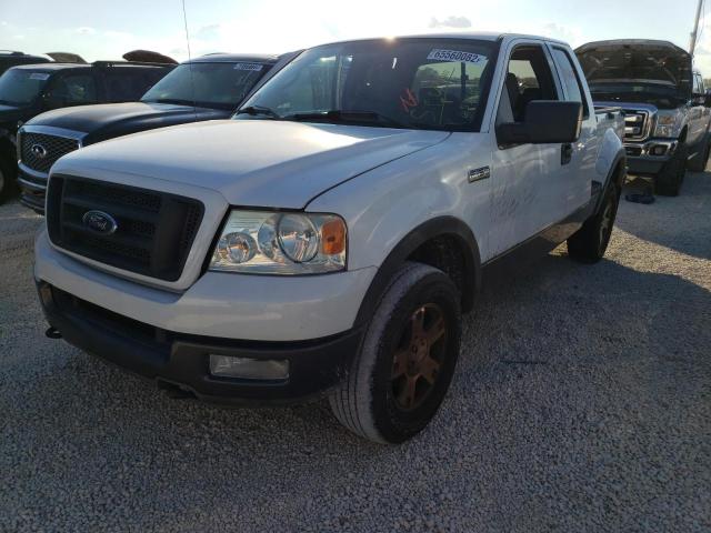 1FTPX04554KD77014 - 2004 FORD F 150 WHITE photo 2