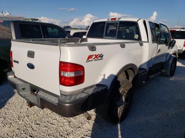 1FTPX04554KD77014 - 2004 FORD F 150 WHITE photo 4