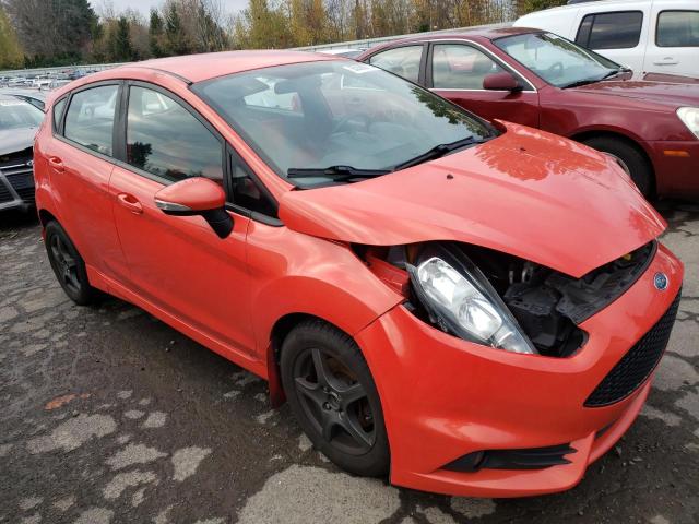 3FADP4GX6EM123481 - 2014 FORD FIESTA ST RED photo 1