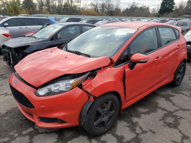 3FADP4GX6EM123481 - 2014 FORD FIESTA ST RED photo 2