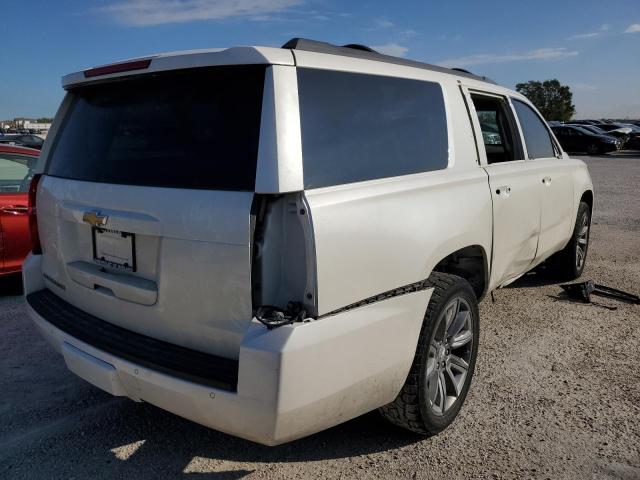 1GNSKJKCXFR714679 - 2015 CHEVROLET SUBURBAN K WHITE photo 4