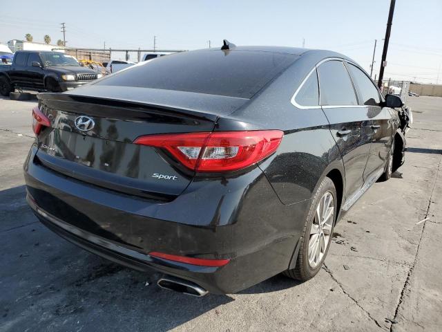 5NPE34AF2FH250133 - 2015 HYUNDAI SONATA SPO BLACK photo 4