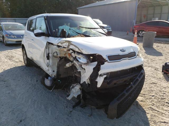 KNDJN2A20F7153432 - 2015 KIA SOUL WHITE photo 1