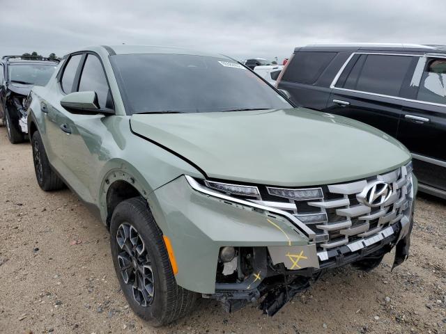 5NTJB4AE8NH009539 - 2022 HYUNDAI SANTA CRUZ GREEN photo 1