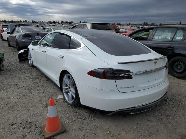 5YJSA1DP9CFS00917 - 2012 TESLA MODEL S WHITE photo 3