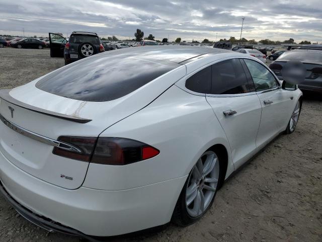 5YJSA1DP9CFS00917 - 2012 TESLA MODEL S WHITE photo 4