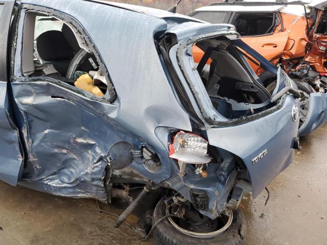 JTDJT923X75031342 - 2007 TOYOTA YARIS BLUE photo 9