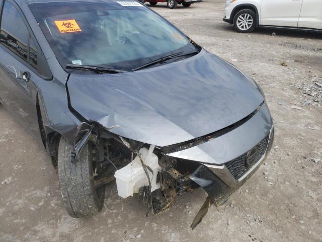 3N1CN8FV0ML924241 - 2021 NISSAN VERSA SR GRAY photo 9