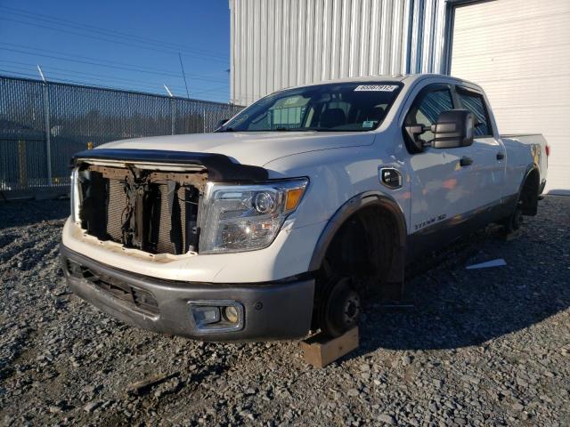 1N6BA1F44GN503871 - 2016 NISSAN TITAN XD S WHITE photo 2