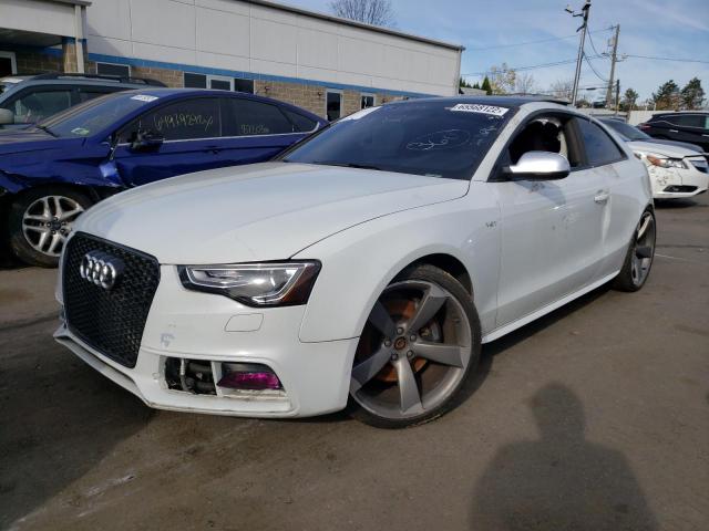 WAU3GAFR0DA035736 - 2013 AUDI S5 PRESTIG WHITE photo 2