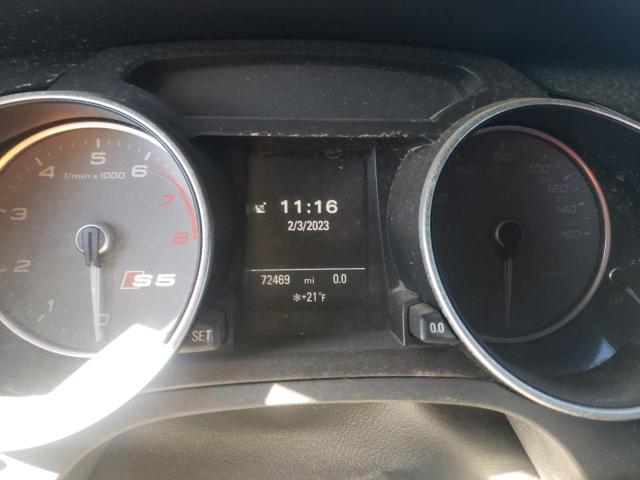 WAU3GAFR0DA035736 - 2013 AUDI S5 PRESTIG WHITE photo 8