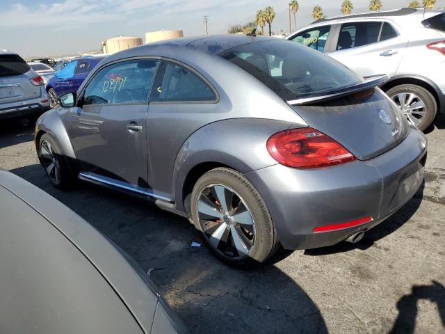 3VWVA7ATXCM619336 - 2012 VOLKSWAGEN BEETLE TUR GRAY photo 2