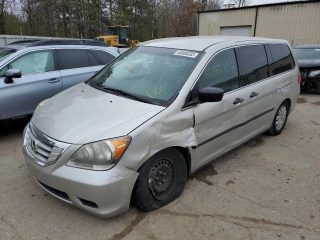 5FNRL38209B056640 - 2009 HONDA ODYSSEY LX SILVER photo 2