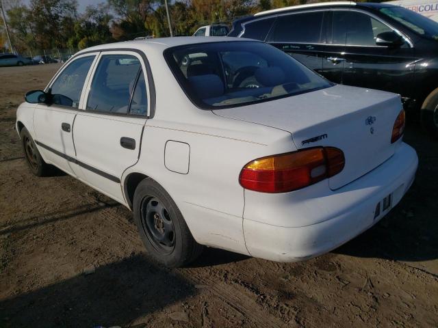 1Y1SK52852Z420821 - 2002 CHEVROLET GEO PRIZM თეთრი ფოტო 3