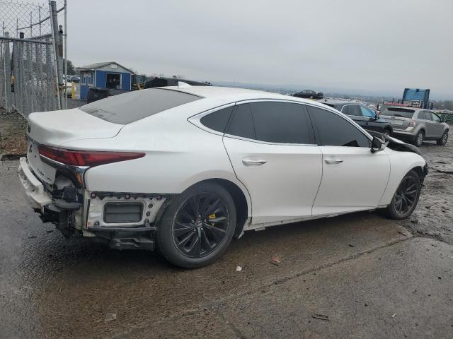 JTHC51FF0J5004603 - 2018 LEXUS LS 500 BAS WHITE photo 3