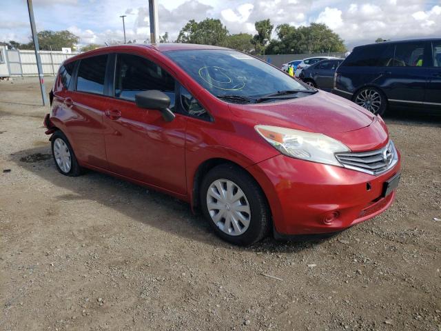 3N1CE2CP3FL358985 - 2015 NISSAN VERSA NOTE RED photo 1