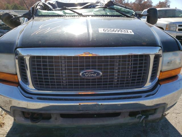 1FMSU41F01ED08910 - 2001 FORD EXCURSION GRAY photo 7