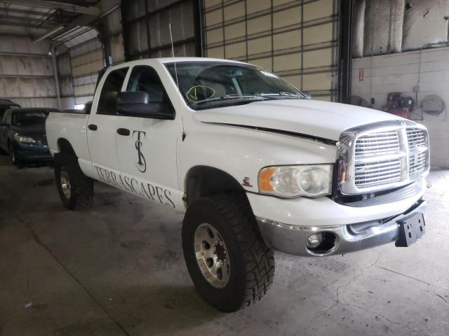 3D7KS28C35G790156 - 2005 DODGE RAM 2500 S WHITE photo 1